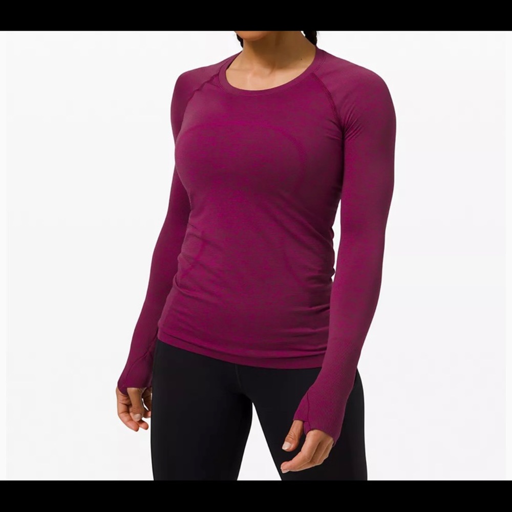 Lululemon swiftly tech long sleeve shirt